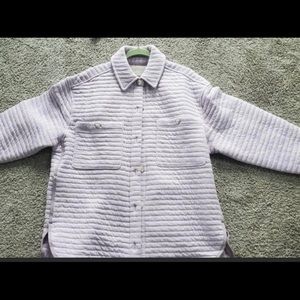 Everlane Organic Cotton Quilted Shirt Jacket